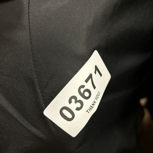 Antigua Jacket Womens Large Black Zip Windbreaker Golf Wilderness Fortune Bay - Picture 15 of 15